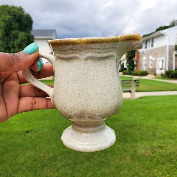 New Vtg Mikasa Japan Stoneware Garden Club Creamer Cup - Picture 8 of 10